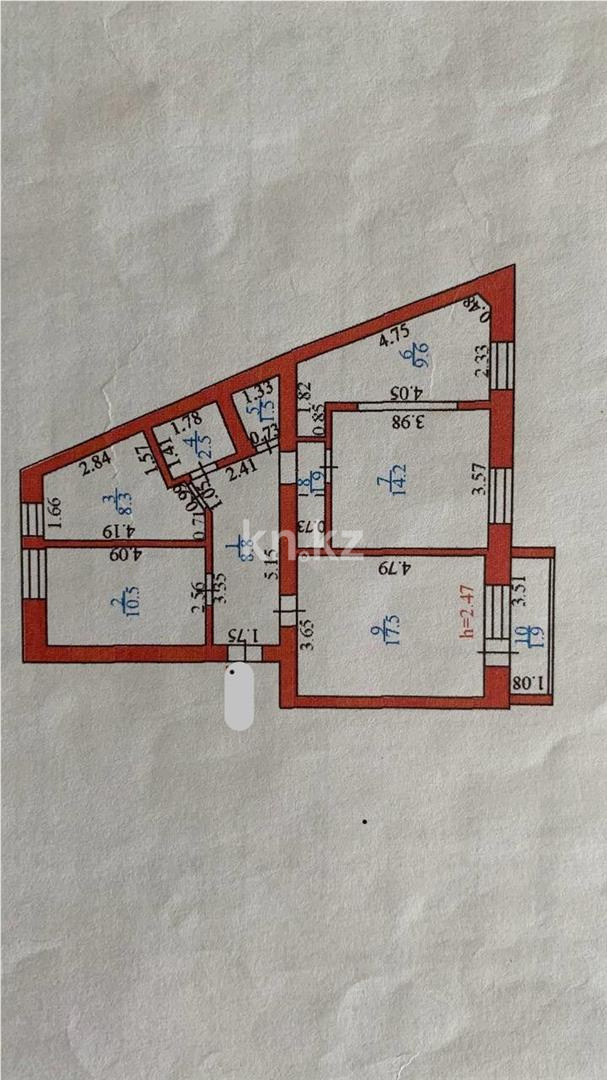Продажа 4-комнатной квартиры, 77 м² в Астане - фото 17