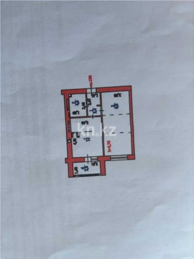 Продажа 2-комнатной квартиры, 45.4 м², ул. Бейбарыс Султан, дом  27 в Астане - фото 6