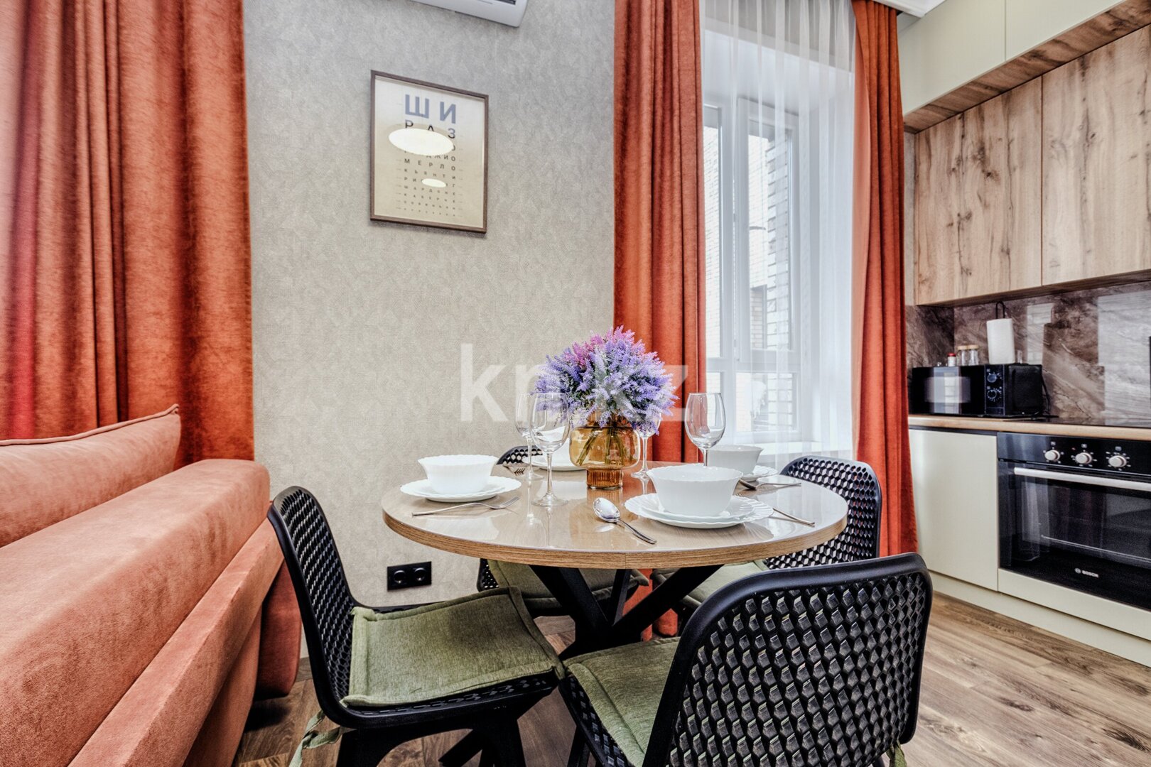 Аренда 1-комнатной квартиры посуточно, 45 м² в Астане - фото 10