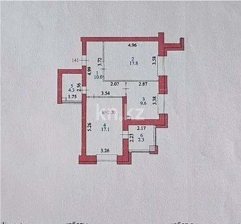Продажа 2-комнатной квартиры, 61 м² в Астане - фото 7