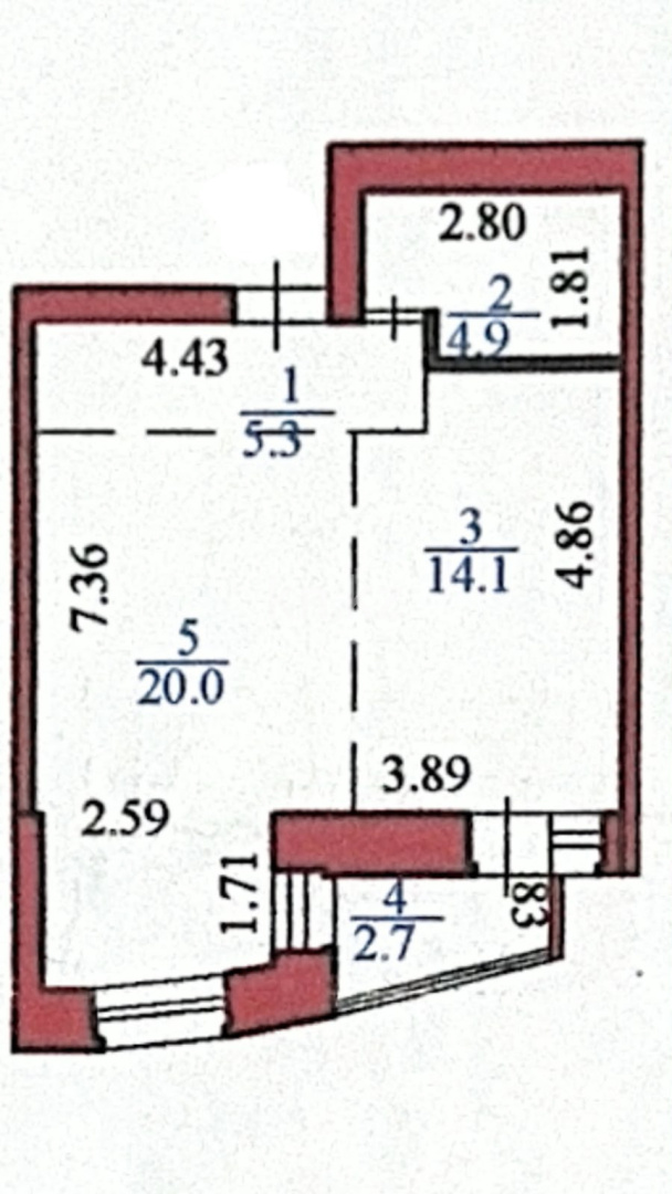Продажа 2-комнатной квартиры, 45 м² в Астане - фото 9
