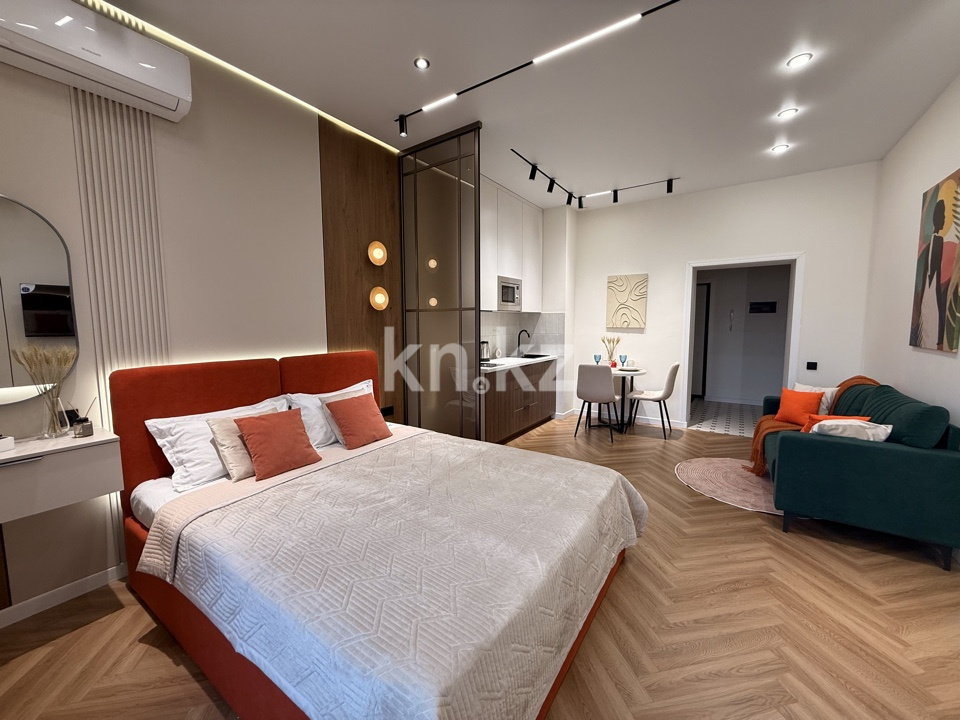 Аренда 1-комнатной квартиры посуточно, 35 м² в Алматы - фото 6