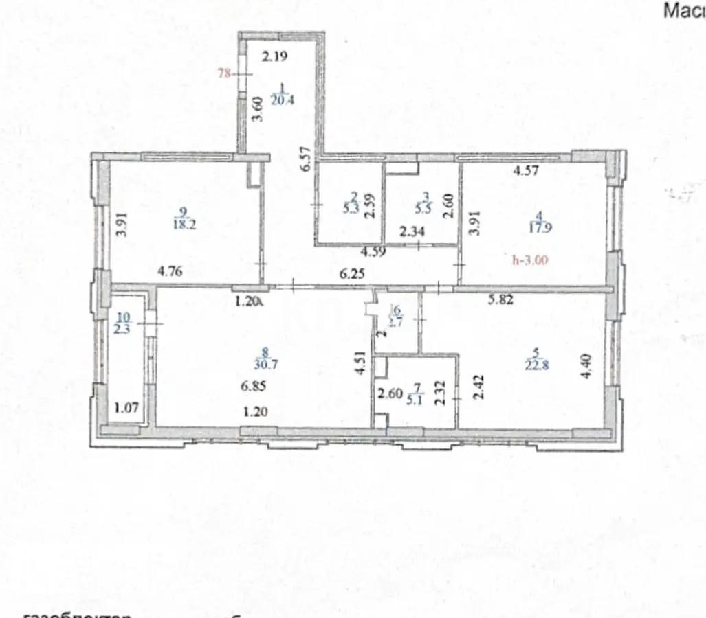 Продажа 3-комнатной квартиры, 131 м², пр. Туран, дом  22/1 в Астане - фото 14