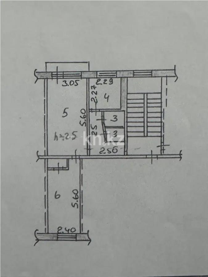 Продажа 2-комнатной квартиры, 43 м², 7-й мкр., дом  8 в Темиртау - фото 7