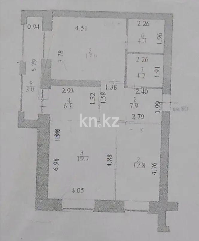 Продажа 3-комнатной квартиры, 75 м² в Астане