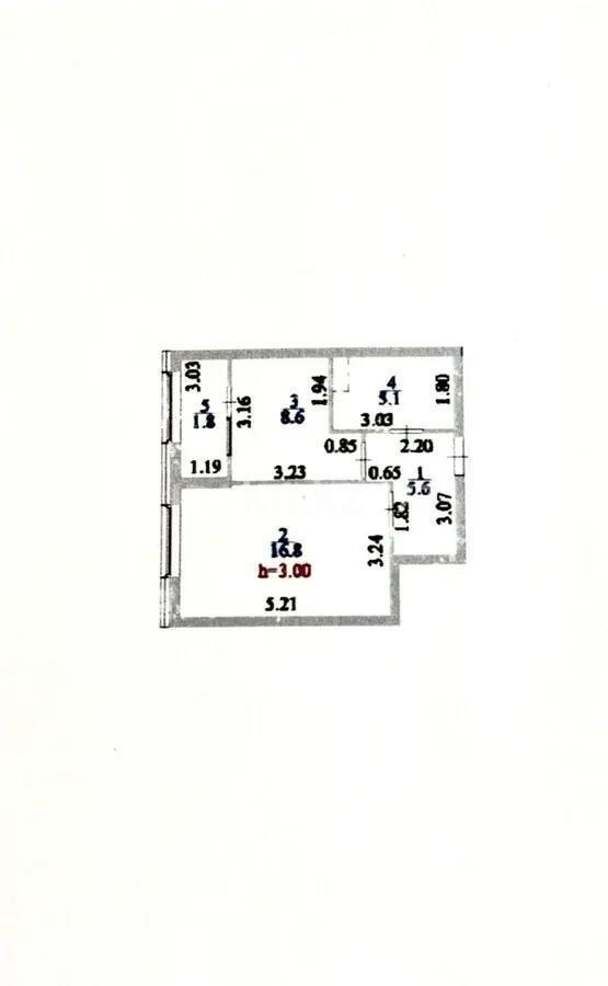 Продажа 1-комнатной квартиры, 38 м², ул. Бухар жырау, дом  12/2 в Астане