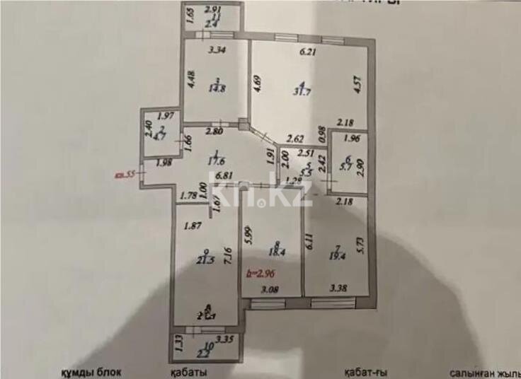 Продажа 4-комнатной квартиры, 144 м² в Астане - фото 6