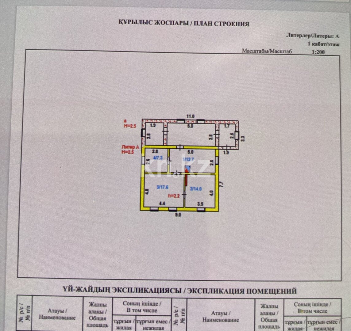 Продажа 4-комнатного дома, 60 м² в Акмолинской области - фото 14