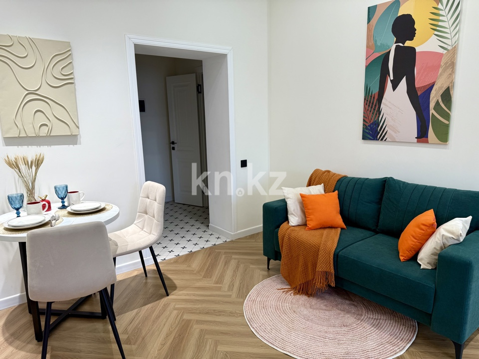 Аренда 1-комнатной квартиры посуточно, 41 м² в Алматы - фото 15