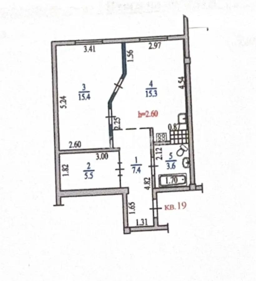 Продажа 2-комнатной квартиры, 47 м², ул. Халиуллина, дом  168 в Алматы - фото 6