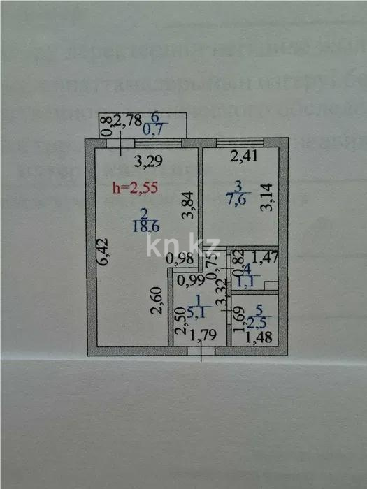 Продажа 1-комнатной квартиры, 35.6 м² в Астане - фото 4
