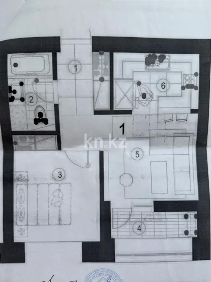 Продажа 1-комнатной квартиры, 43 м² в Астане