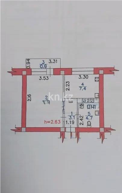Продажа 1-комнатной квартиры, 34 м², пр. Сейфуллина, дом  420 в Алматы - фото 4
