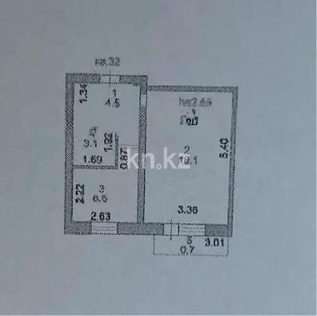 Продажа 1-комнатной квартиры, 33 м² в Астане - фото 5