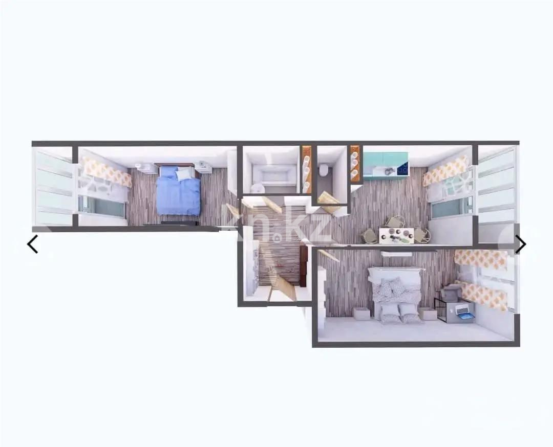 Продажа 3-комнатной квартиры, 76 м², ул. Алтын орда, дом  7/1а в Алматы