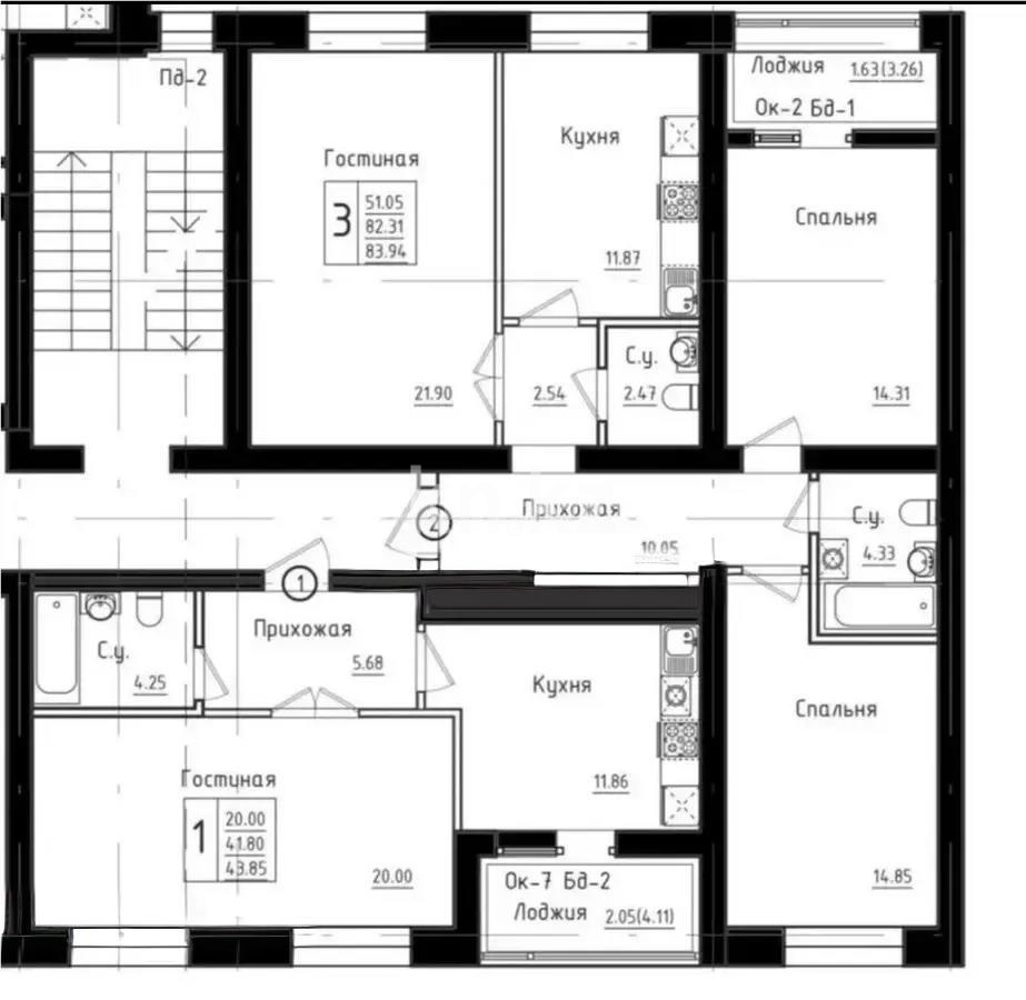 Продажа 4-комнатной квартиры, 128 м² в Астане