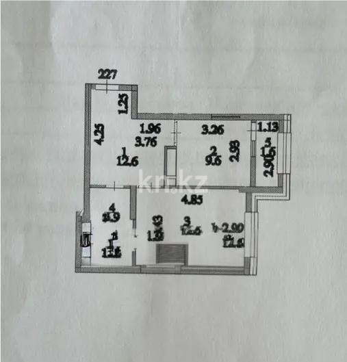 Продажа 1-комнатной квартиры, 45.2 м² в Астане - фото 4