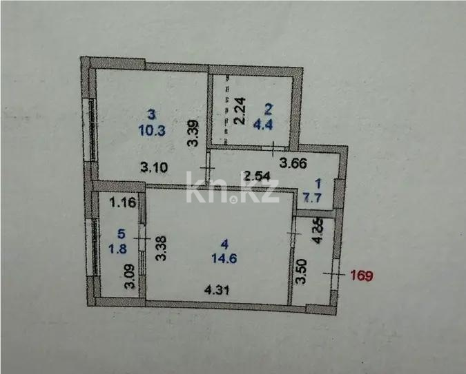 Продажа 1-комнатной квартиры, 39 м² в Астане - фото 6