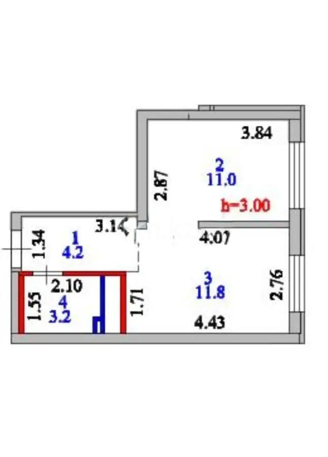 Продажа 2-комнатной квартиры, 31 м² в Астане - фото 5