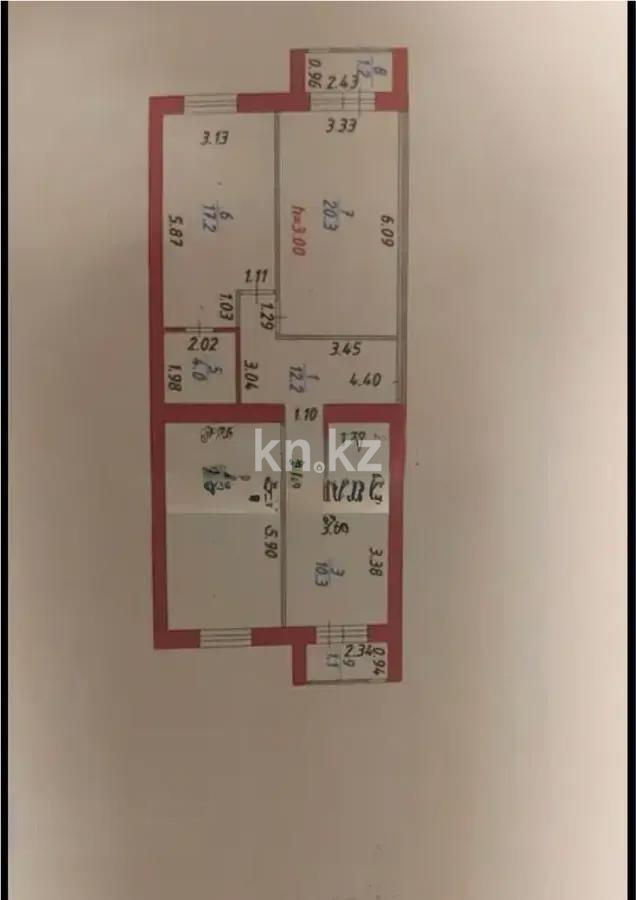 Продажа 3-комнатной квартиры, 87 м² в Астане - фото 8