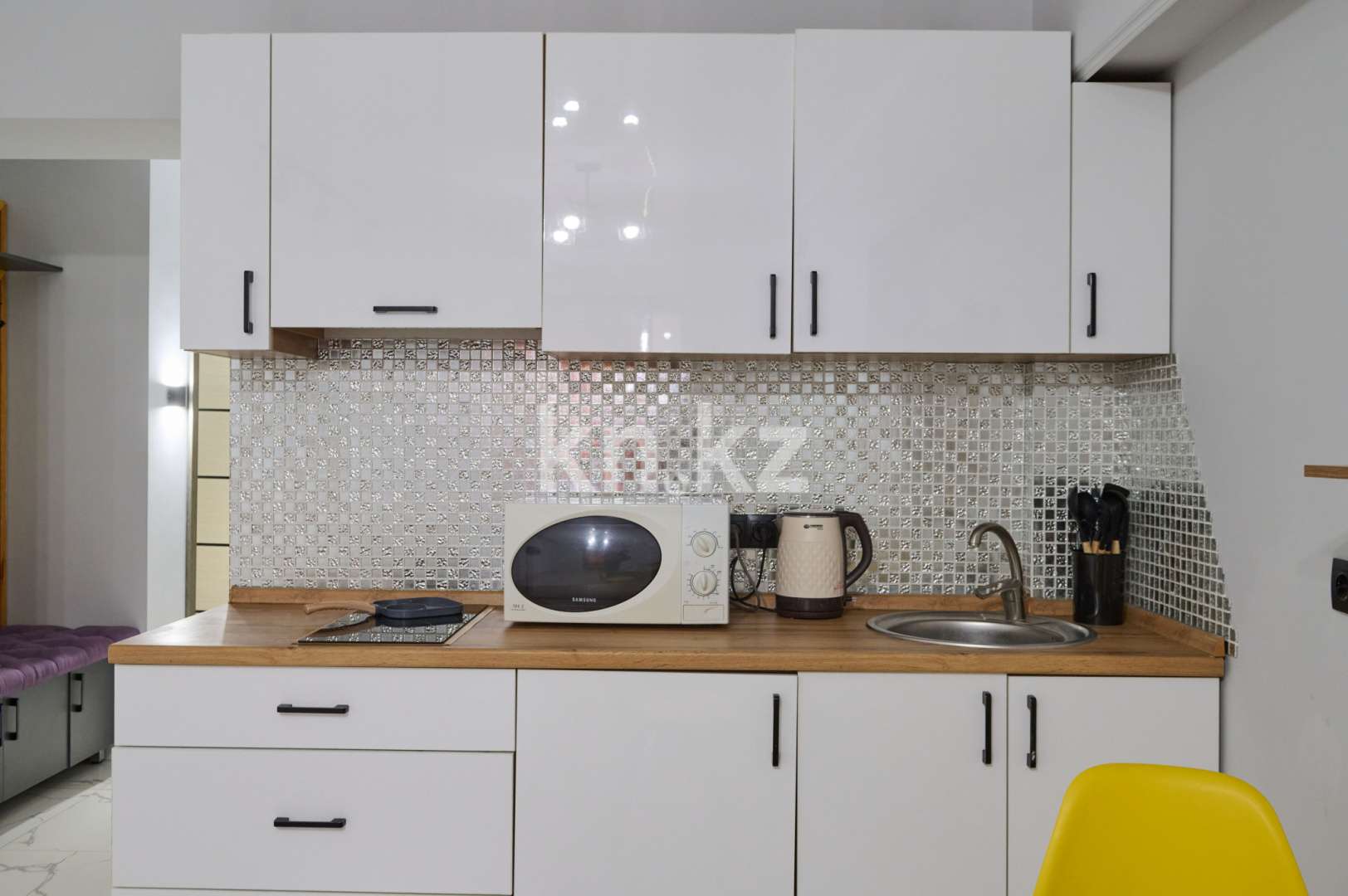 Аренда 1-комнатной квартиры посуточно, 45 м² в Алматы - фото 8