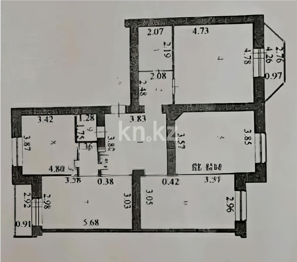 Продажа 4-комнатной квартиры, 120 м² в Астане