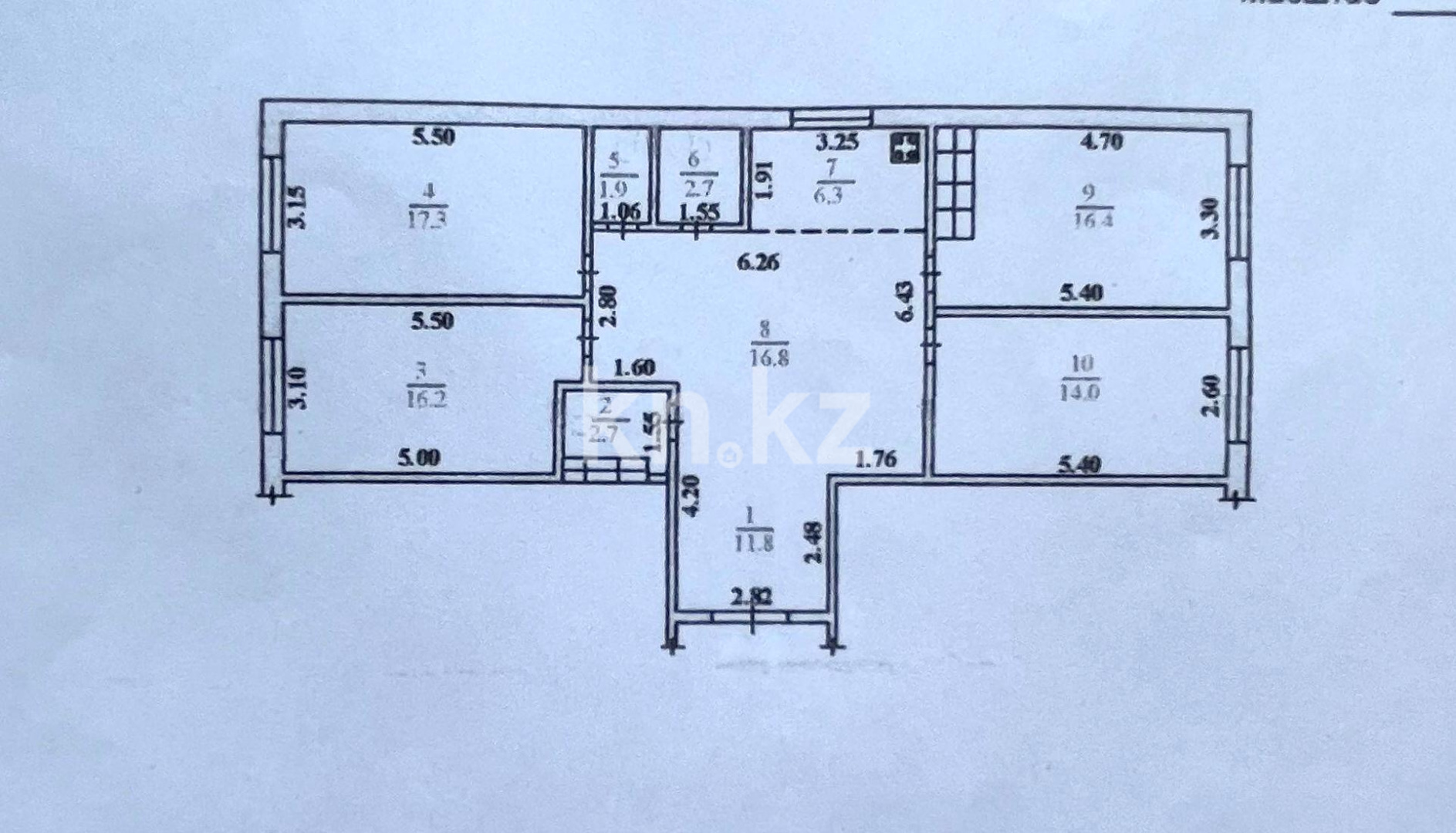 Продажа 5-комнатной квартиры, 106 м² в Алматы - фото 16