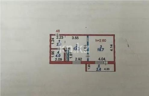 Продажа 1-комнатной квартиры, 42 м² в Караганде - фото 5