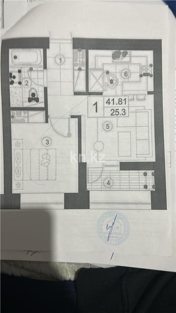 Продажа 2-комнатной квартиры, 43 м² в Астане - фото 6