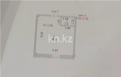 Продажа 1-комнатной квартиры, 32 м² в Астане