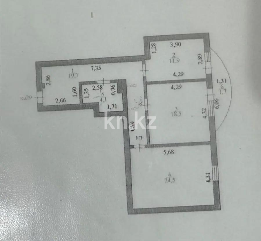 Продажа 2-комнатной квартиры, 80.2 м² в Астане - фото 4