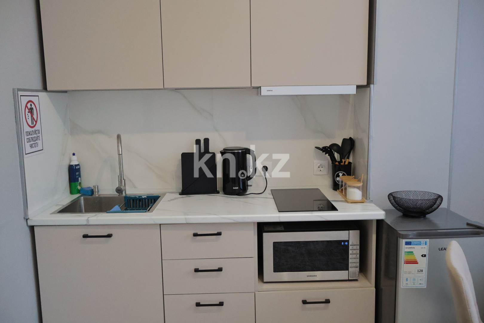 Аренда 1-комнатной квартиры посуточно, 32 м², ул. Керей, Жанибек хандар, дом  9 - пр. Кабанбай батыра в Астане - фото 9