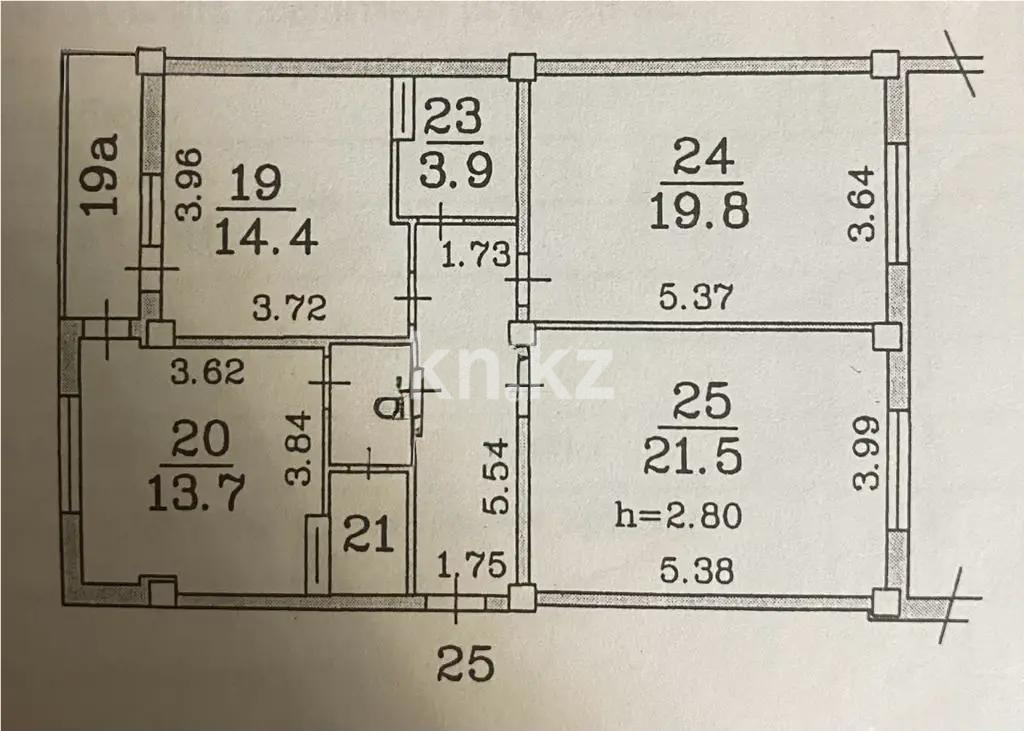 Продажа 3-комнатной квартиры, 90 м² в Алматы - фото 7