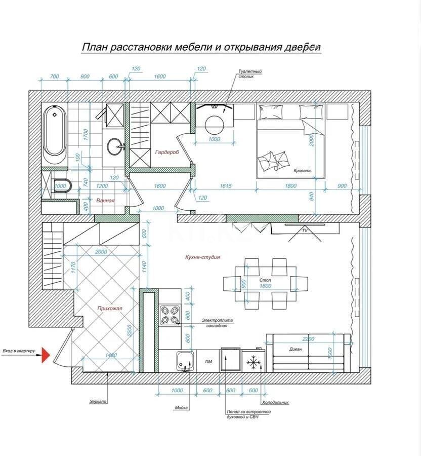 Продажа 2-комнатной квартиры, 56 м² в Алматы - фото 6