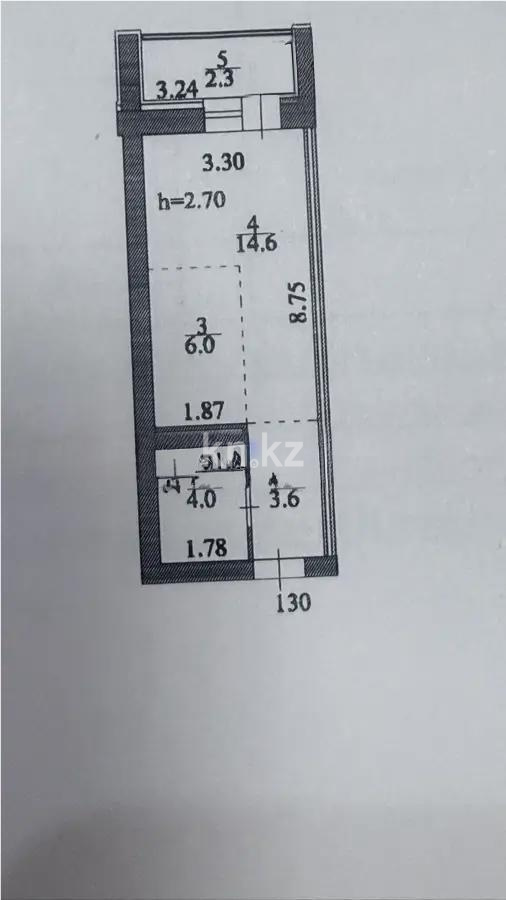 Продажа 1-комнатной квартиры, 31 м², пр. Аль-Фараби, дом  76 в Астане - фото 4