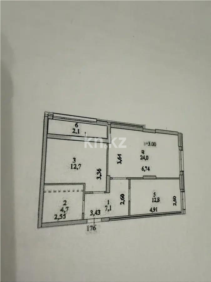 Продажа 2-комнатной квартиры, 64 м² в Астане - фото 4