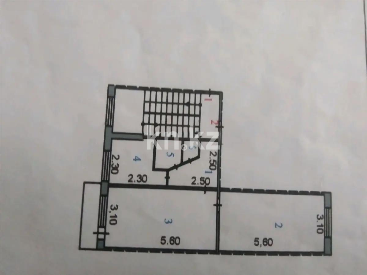 Продажа 2-комнатной квартиры, 47 м², ул. Дюсембекова, дом  61 в Караганде
