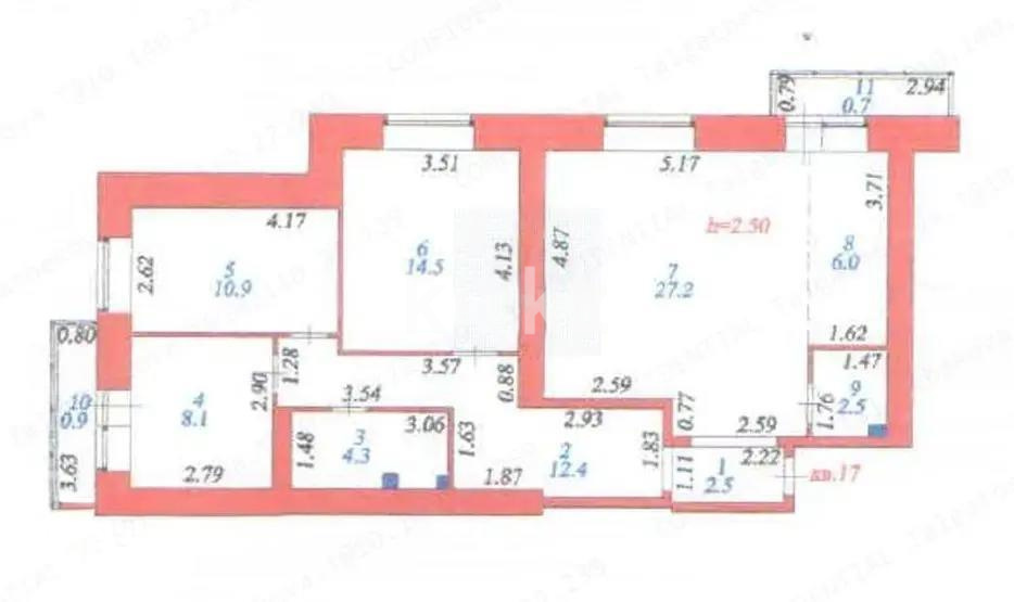 Продажа 4-комнатной квартиры, 90 м² в Астане - фото 10