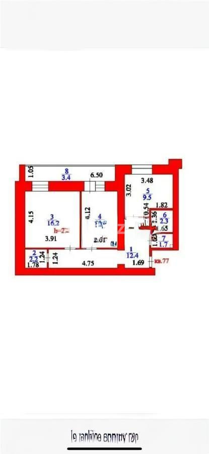 Продажа 2-комнатной квартиры, 58.5 м², пр. Кошкарбаева, дом  42/1 стр в Астане