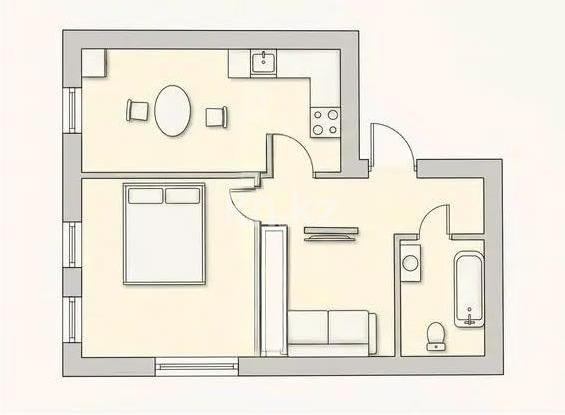 Продажа 2-комнатной квартиры, 40 м² в Астане - фото 5