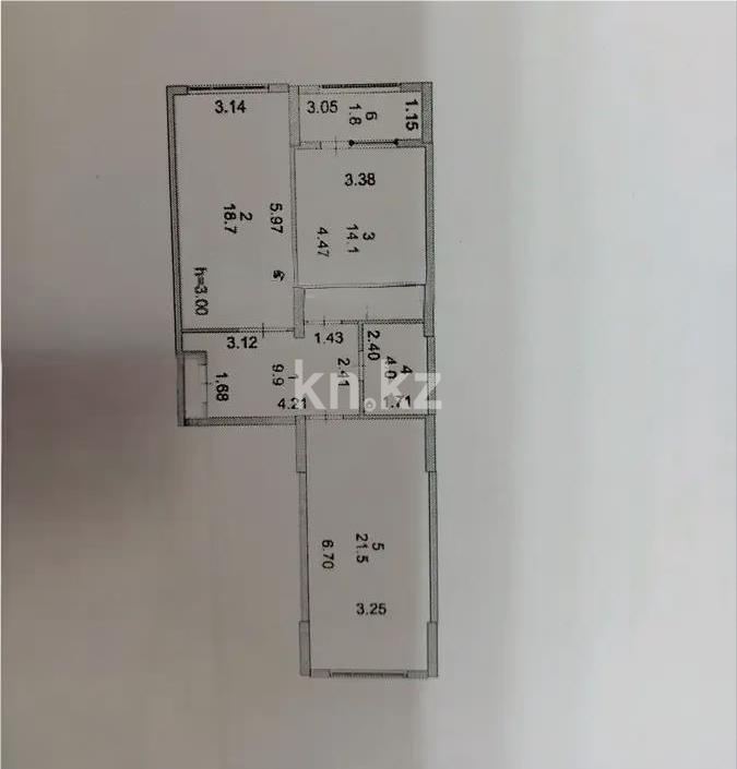 Продажа 2-комнатной квартиры, 70 м² в Астане