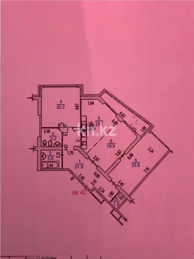 Продажа 4-комнатной квартиры, 118.7 м² в Алматы - фото 7