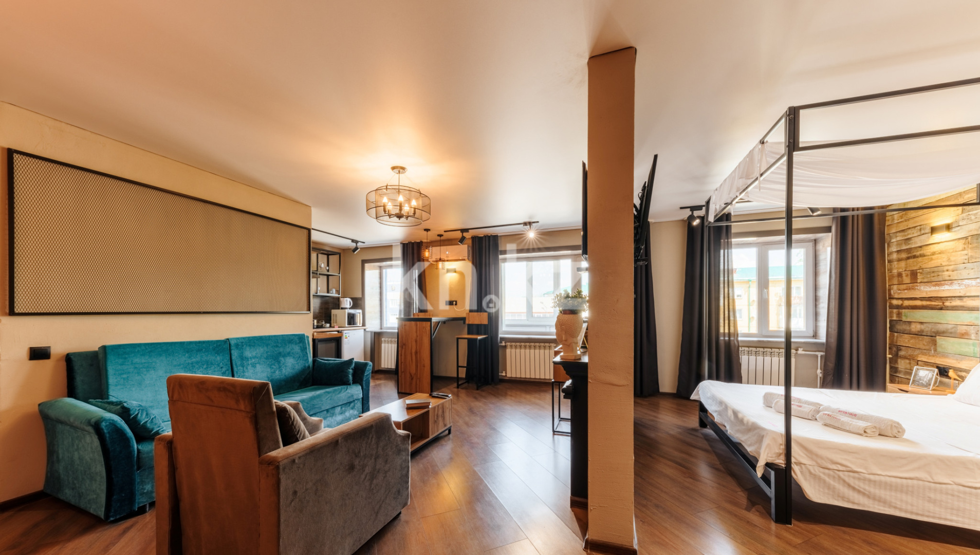 Аренда 2-комнатной квартиры посуточно, 1 м², ул. Интернациональная, дом  57 в Петропавловске - фото 2