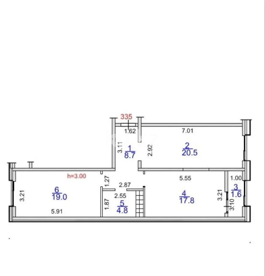 Продажа 3-комнатной квартиры, 73 м² в Алматы - фото 4