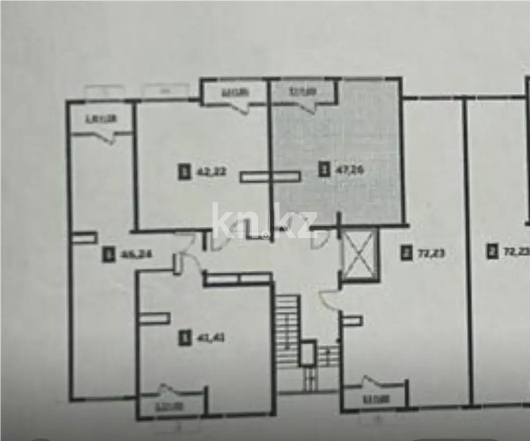 Продажа 1-комнатной квартиры, 47.26 м², мкр-н Кайрат, дом  153/26 в Алматы