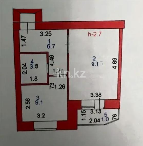 Продажа 1-комнатной квартиры, 37 м² в Астане - фото 5