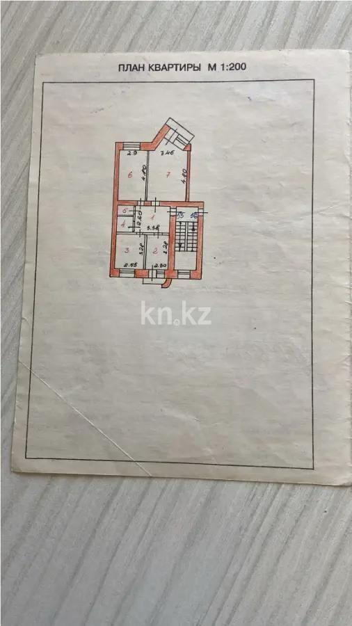 Продажа 3-комнатной квартиры, 60 м², ул. Аманжолова, дом  55а в Караганде - фото 2