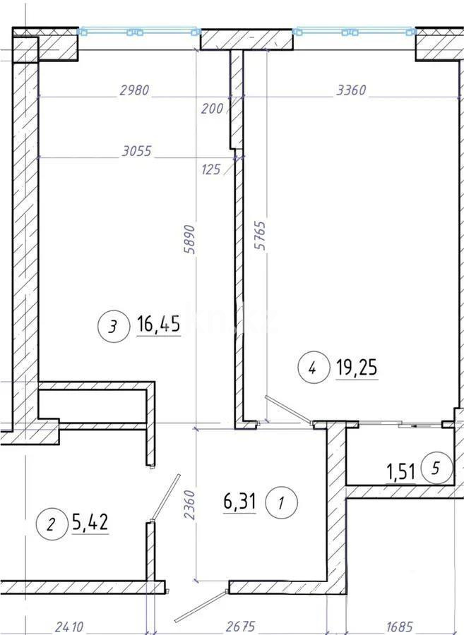 Продажа 2-комнатной квартиры, 49 м² в Алматы - фото 5