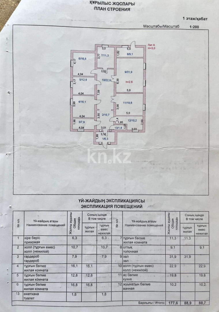 Продажа 5-комнатного дома, 180 м² в Акмолинской области - фото 23