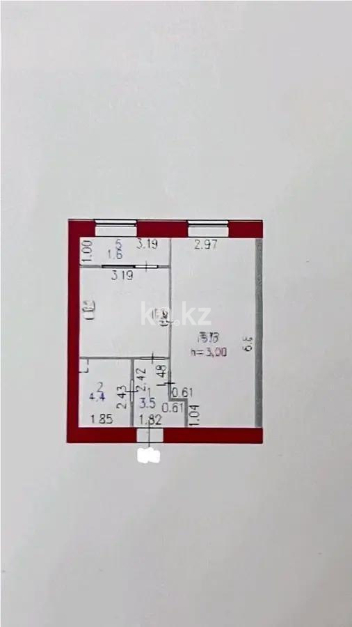 Продажа 1-комнатной квартиры, 39.2 м², ул. Нажимеденова, дом  28 в Астане - фото 2